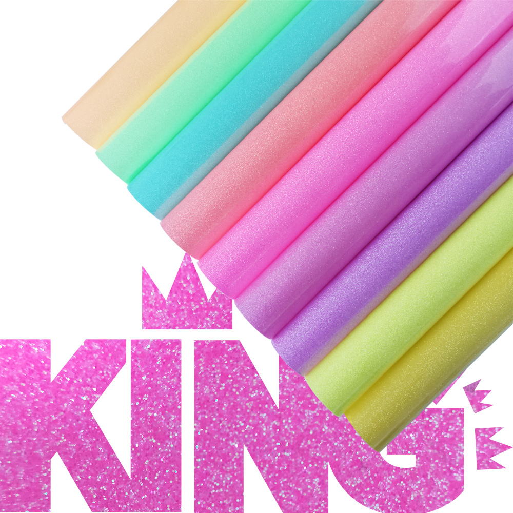 Vinil De Transferência De Calo - Glitter Vinyl Roll avaliação e preço