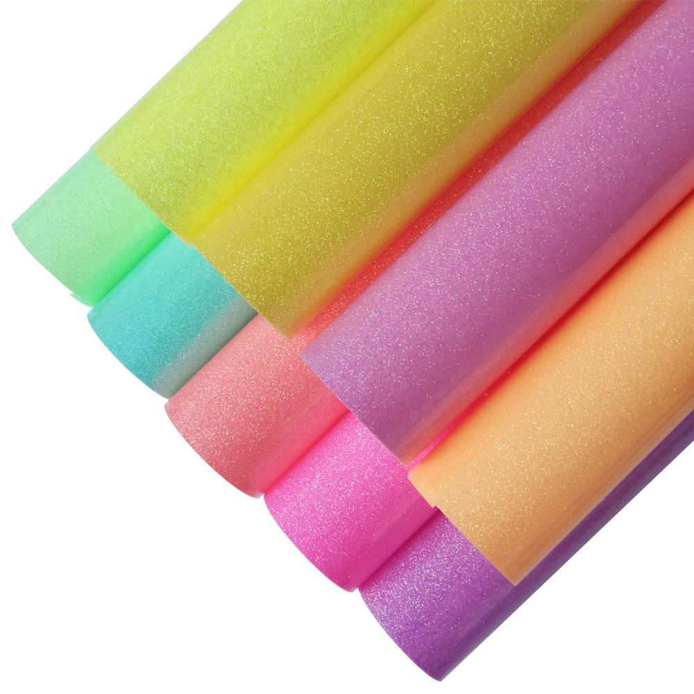 Vinil De Transferência De Calo - Glitter Vinyl Roll avaliação e preço