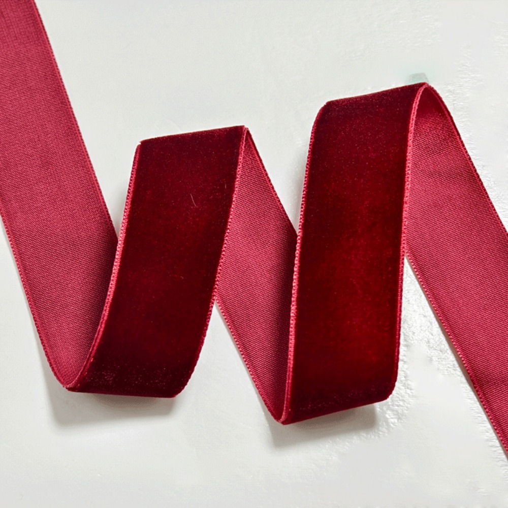 5 jardas/rolo fita de veludo d - Velvet Ribbon Roll avaliação e preço