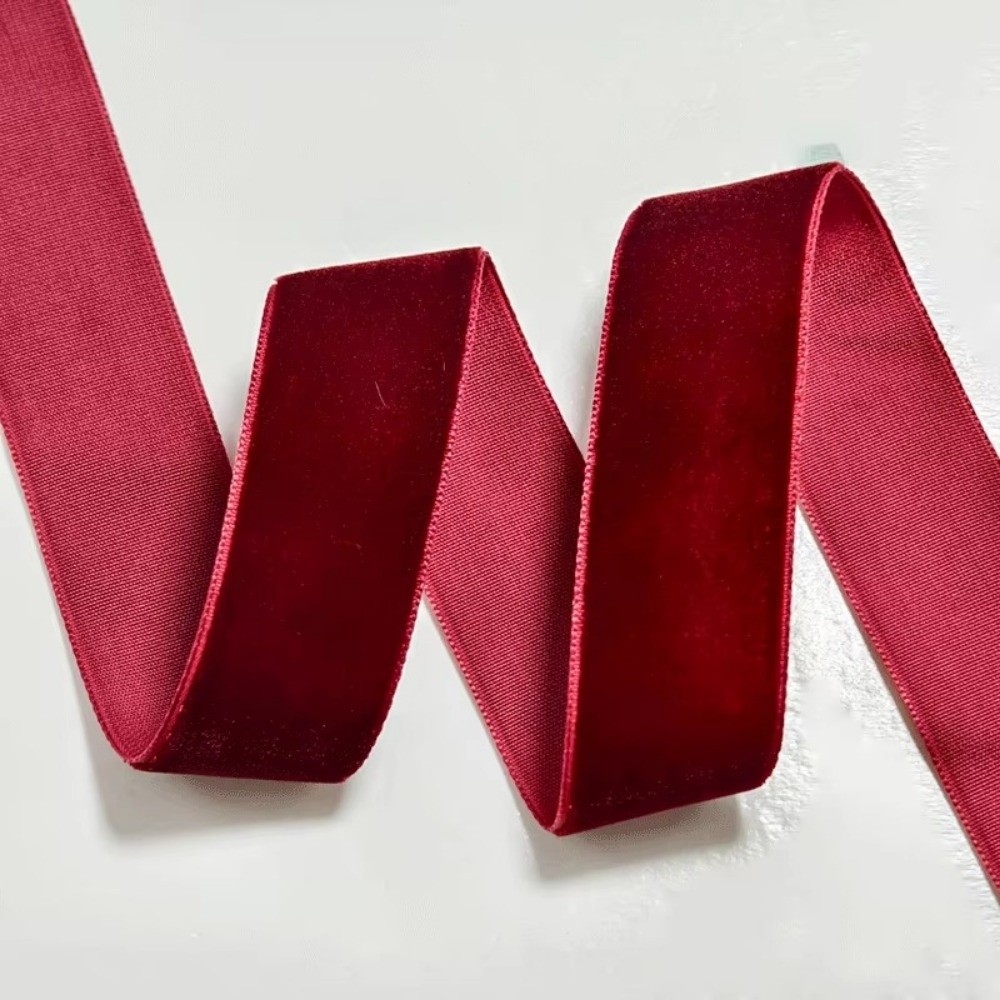 5 jardas/rolo fita de veludo d - Velvet Ribbon Roll avaliação e preço