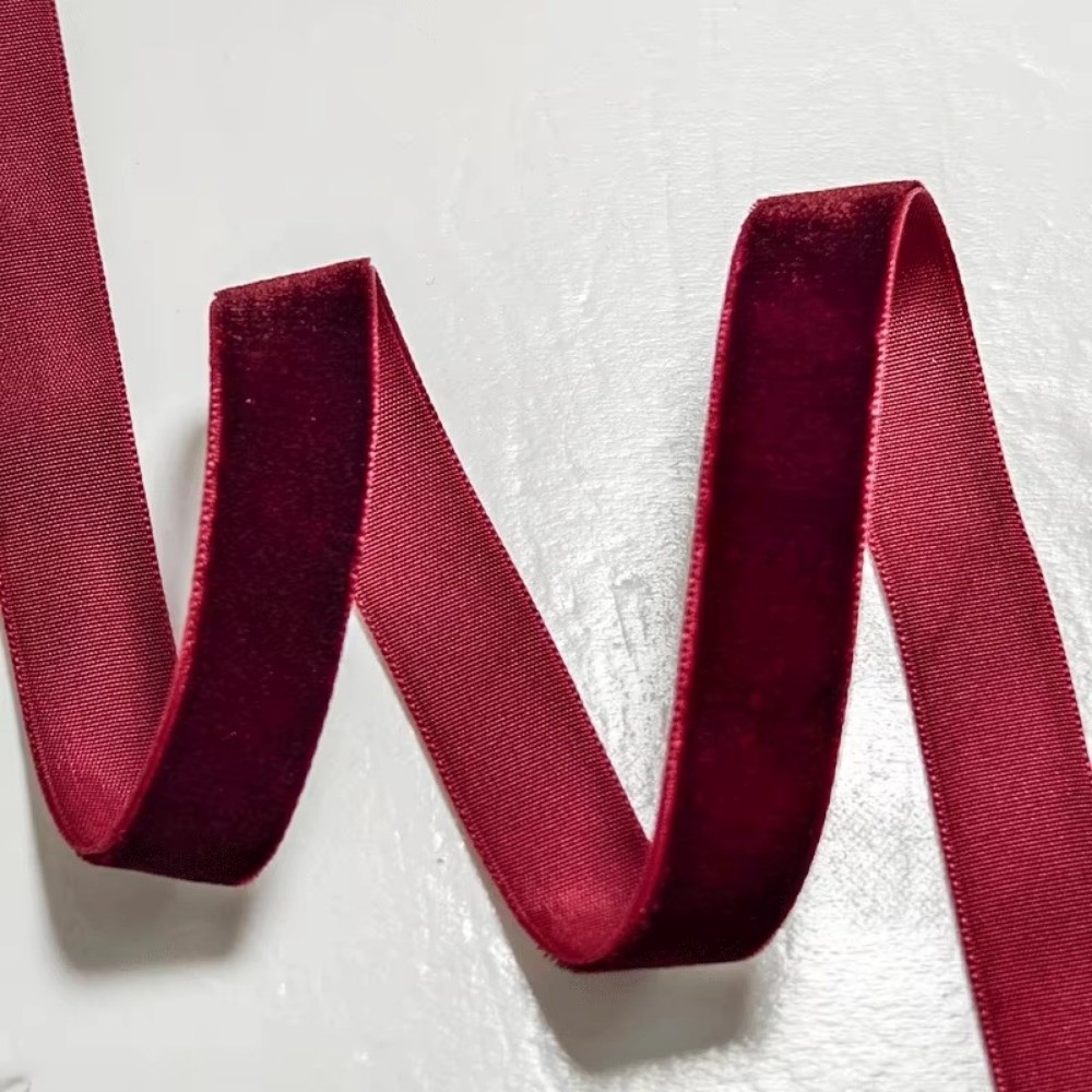 5 jardas/rolo fita de veludo d - Velvet Ribbon Roll avaliação e preço