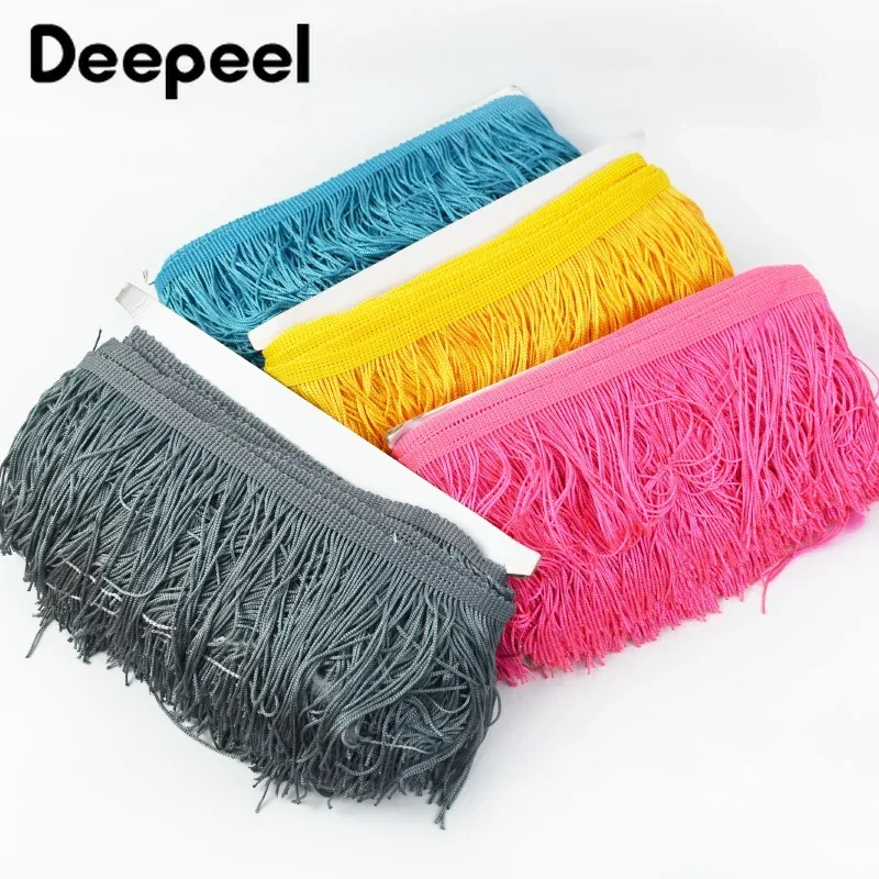 10 Jardas de Franja Longa Colo - Fringe Ribbon Sewing avaliação e preço