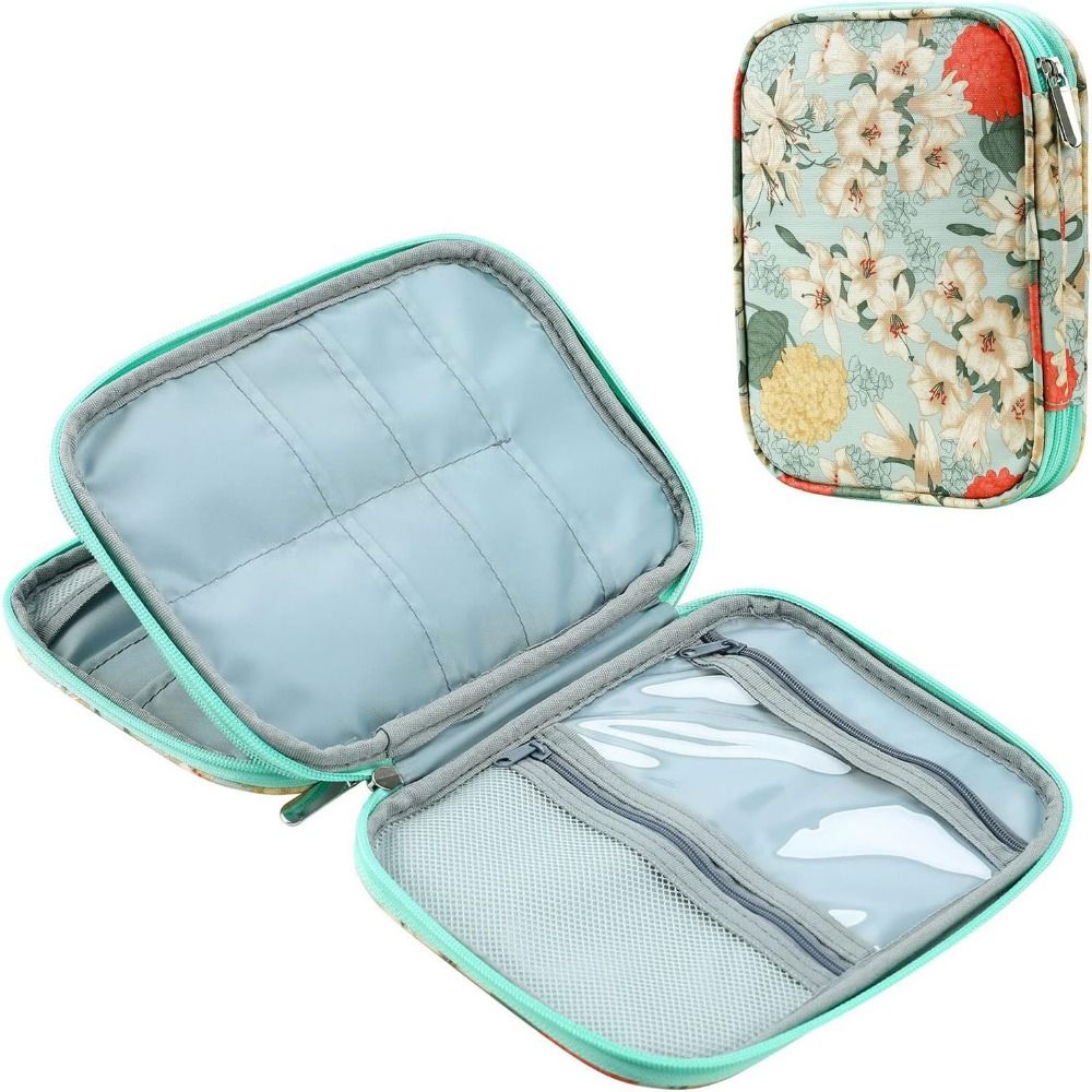 Estojo de agulha de tricô port - Craft Embellishment Storage avaliação e preço