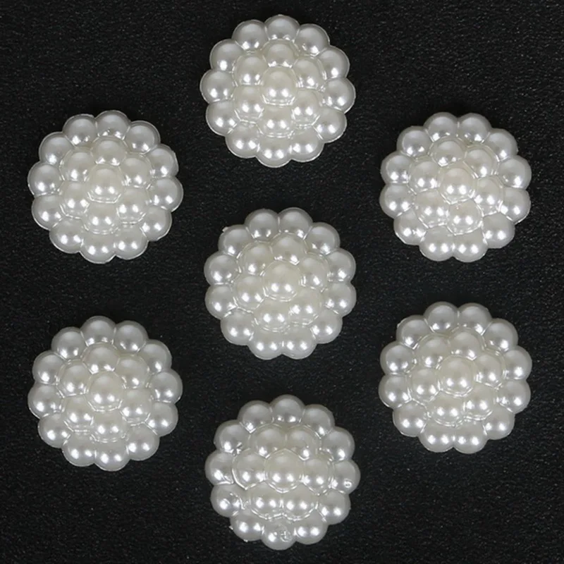 80 peças/lote Pérolas Flatback - Embellishment Glue Craft avaliação e preço