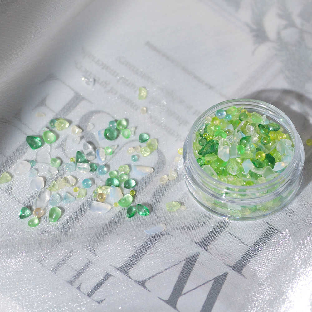 Diy concha resina gemas irregu - Embellishment Glue Craft avaliação e preço