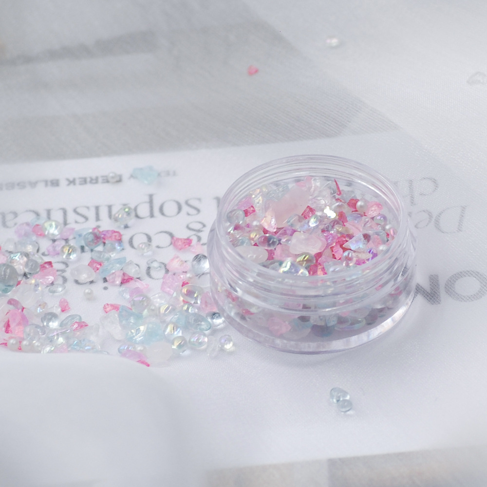 Diy concha resina gemas irregu - Embellishment Glue Craft avaliação e preço