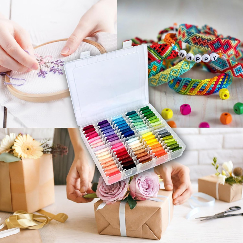 Kit de Linhas de Bordado 100%  - Embroidery Craft avaliação e preço