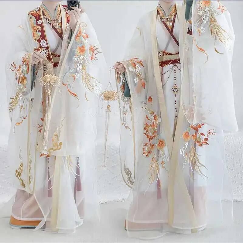 Dinastia Ming Hanfu Bordado Pe - Embroidery Craft avaliação e preço