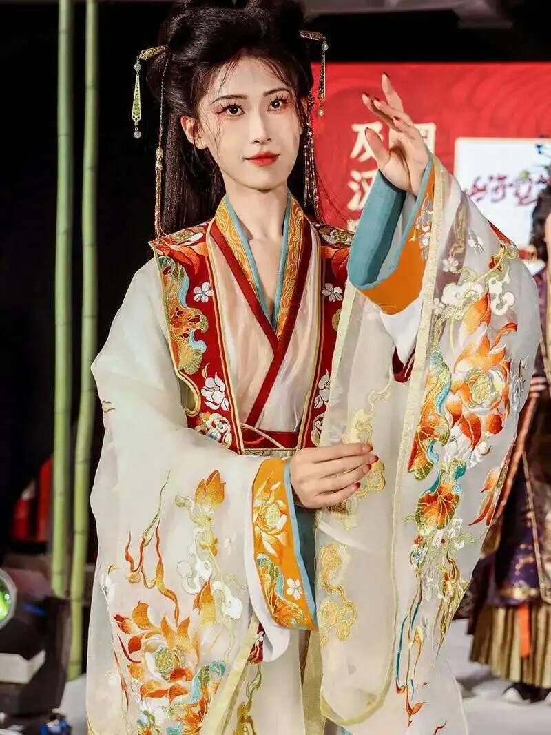 Dinastia Ming Hanfu Bordado Pe - Embroidery Craft avaliação e preço