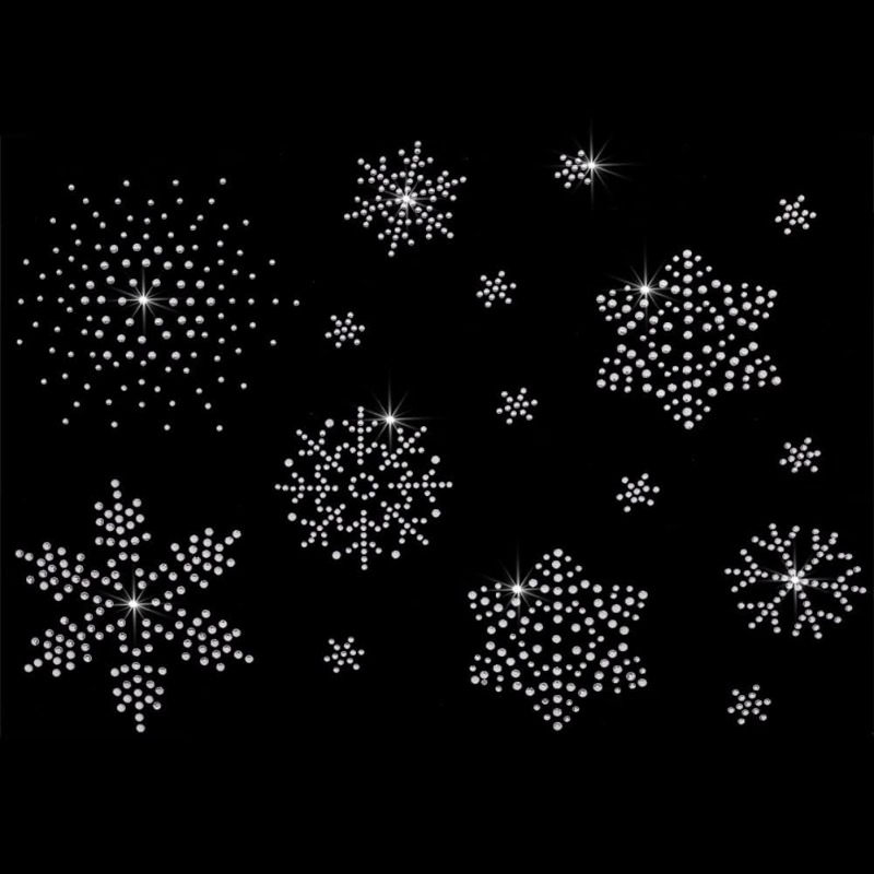 Snowflake Ferro em transferênc - Hotfix Rhinestone Sheet avaliação e preço
