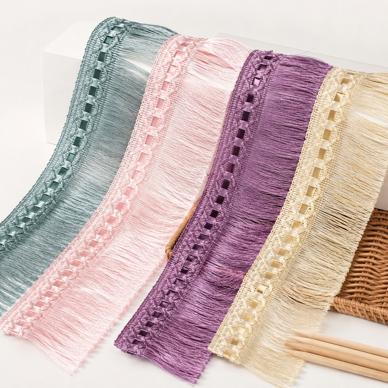 Fita de Franja de Nylon de 10c - Fringe Ribbon Sewing avaliação e preço