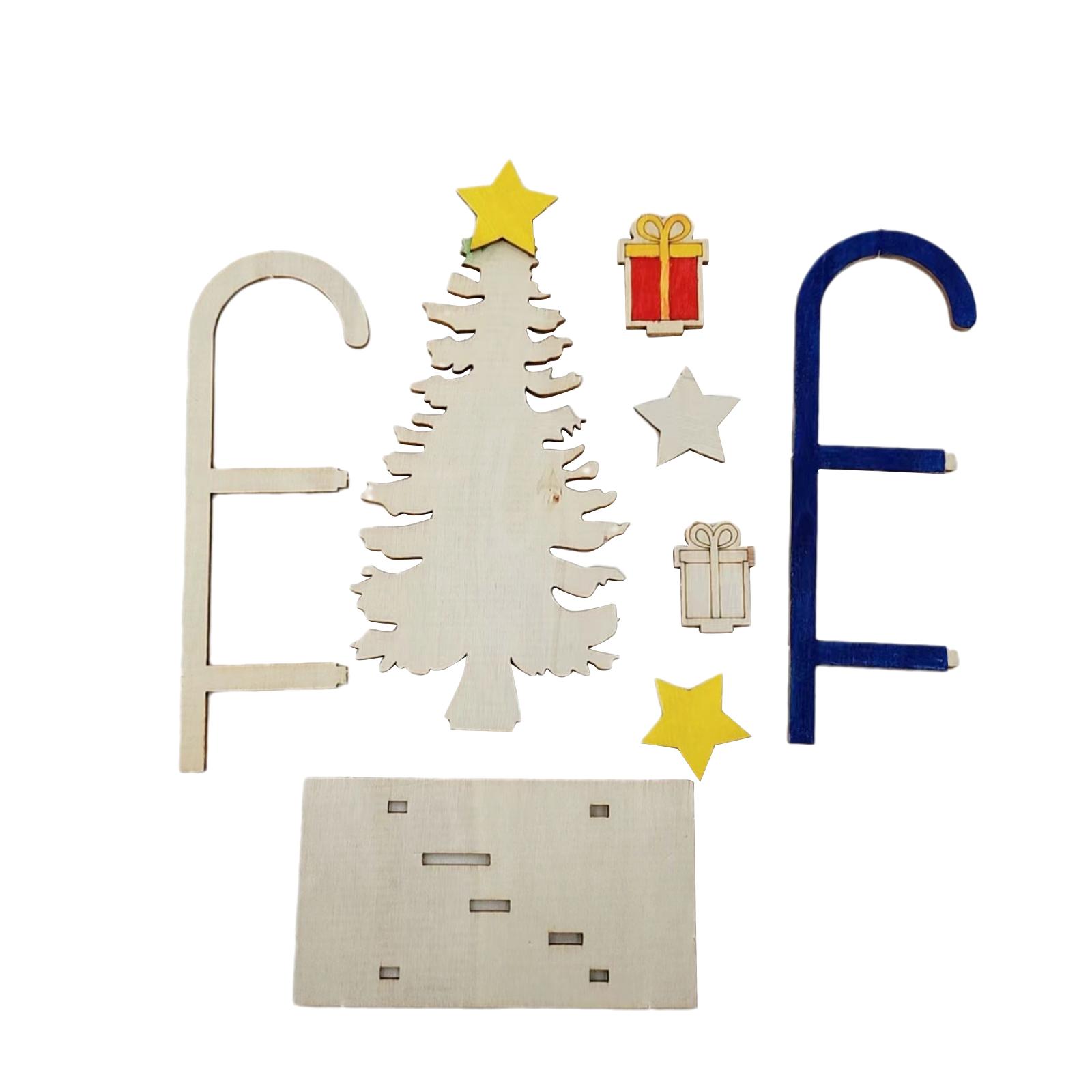 3x Artesanato em Madeira DIY:  - Christmas Craft Embellishment avaliação e preço
