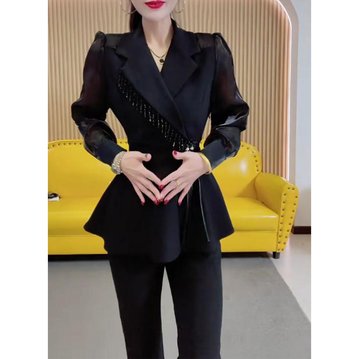 Primavera 2025 nova moda estil - Tassel Fringe Trim avaliação e preço